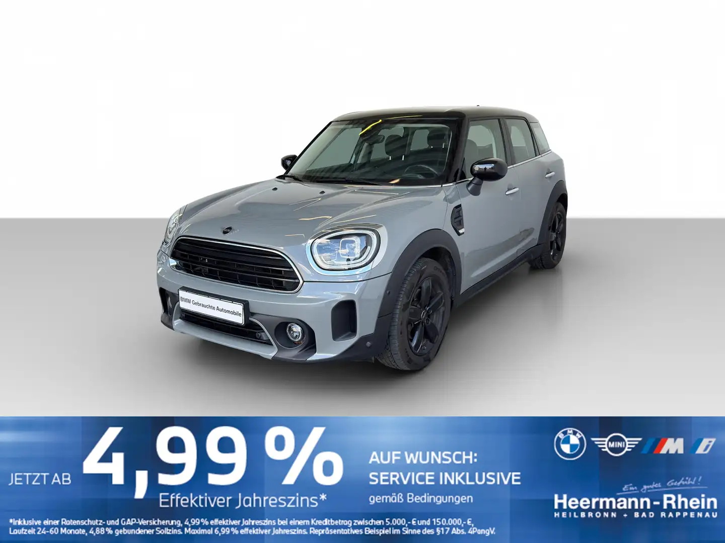 MINI Cooper Countryman Salt Navi.LED.Apple.PDC.SHZ. Grau - 2