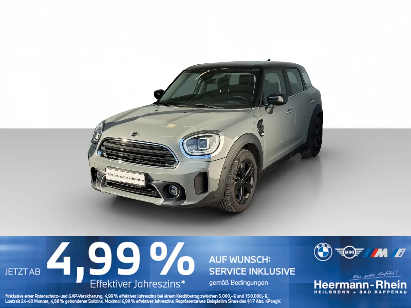 MINI Cooper Countryman Salt Navi.LED.Apple.PDC.SHZ. Grau - 2