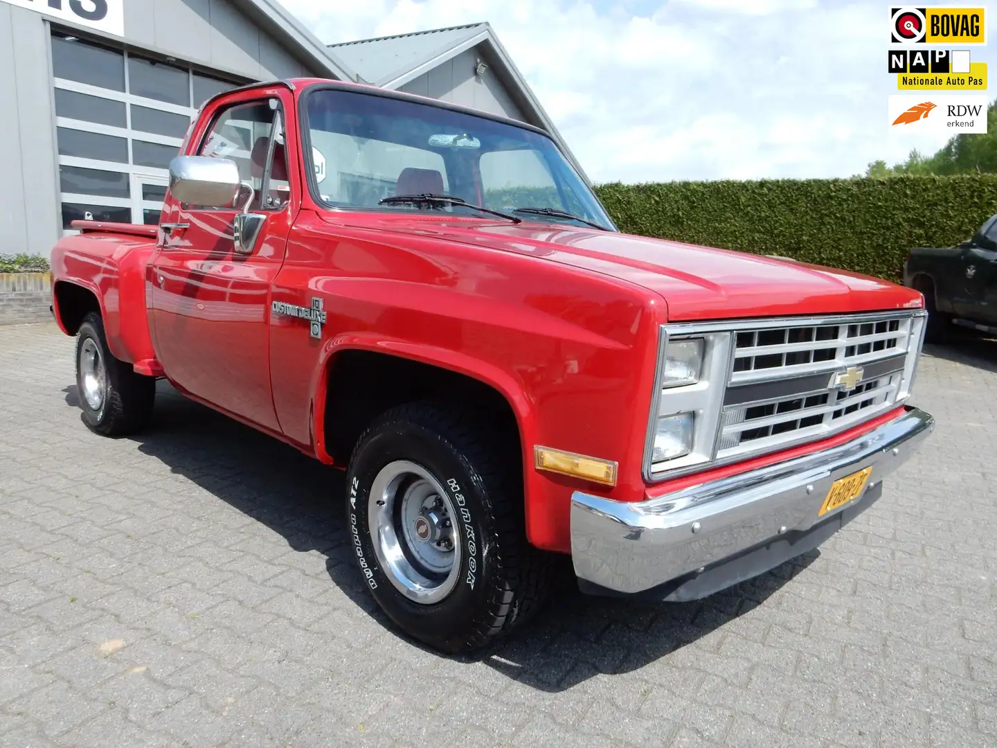 Chevrolet C10 PICKUP V8 Automaat Stepside Roşu - 1