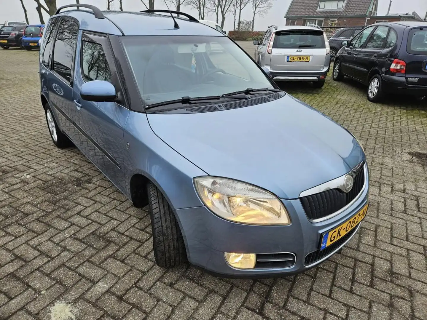 Skoda Roomster 1.2. 2007. Climate/Mistlampen/Lichtmetaal/Getint g Azul - 2