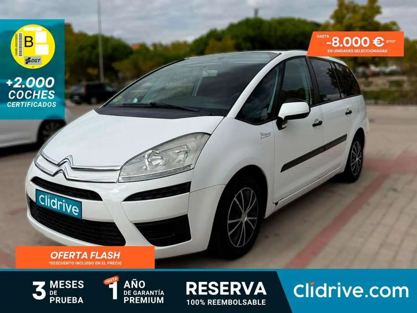 Citroen C4 1.6HDi Exclusive Blanco - 1
