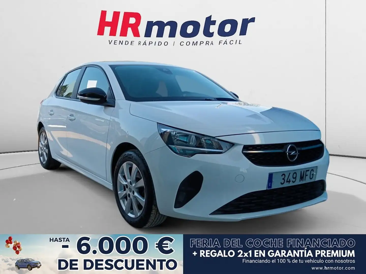 Opel Corsa Edition Wit - 1