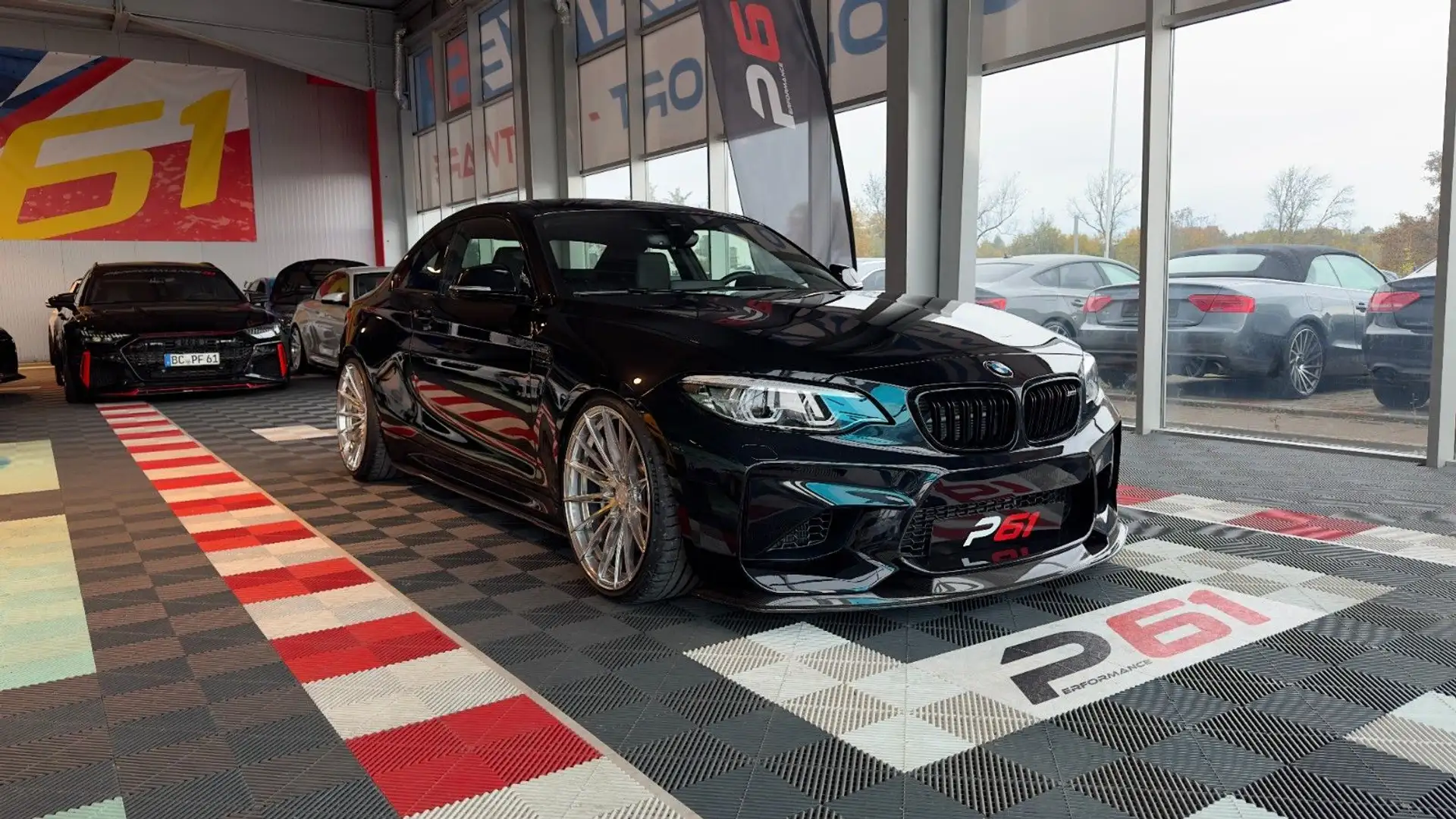 BMW M2 Baureihe LCI/ Airlift 3P Steuerung/ Schwarz - 2