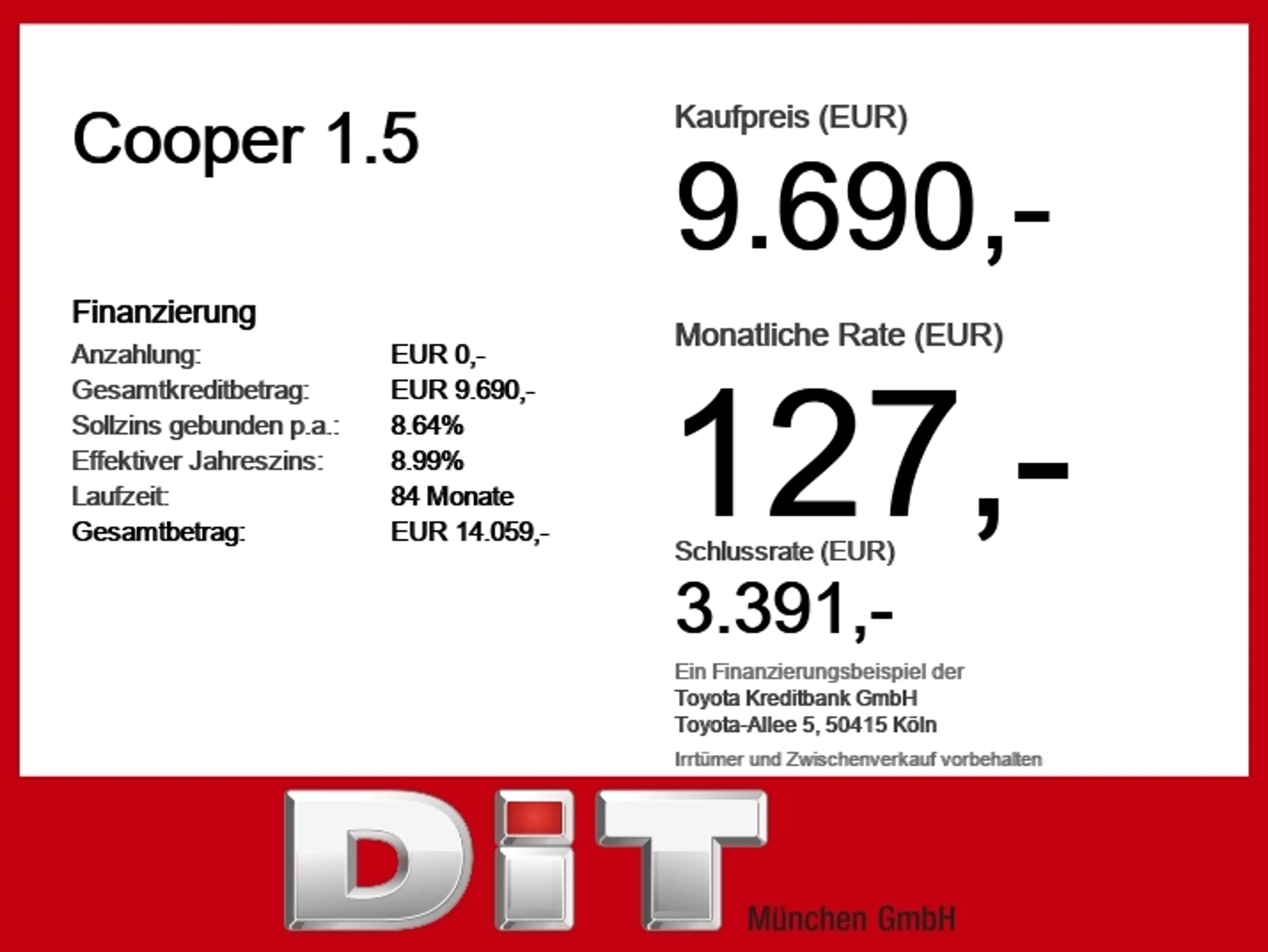 MINI Cooper 1.5 guter gebrauchter Kompaktwagen — photo 4