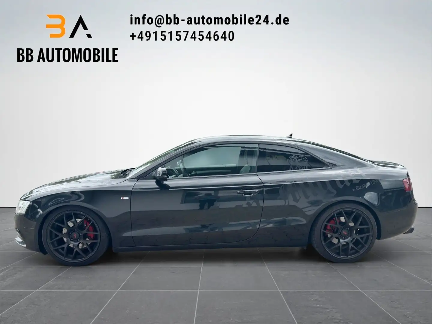 Audi A5 Coupe 3.0 TDI quattro S Line Sport XENON H&R Negro - 2