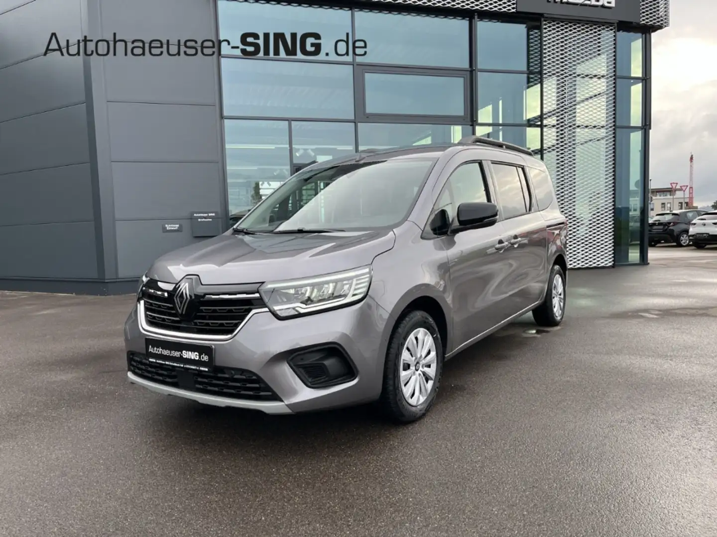 Renault Kangoo Grand Equilibre 7-Sitzer 2 Schiebetüren Grau - 1