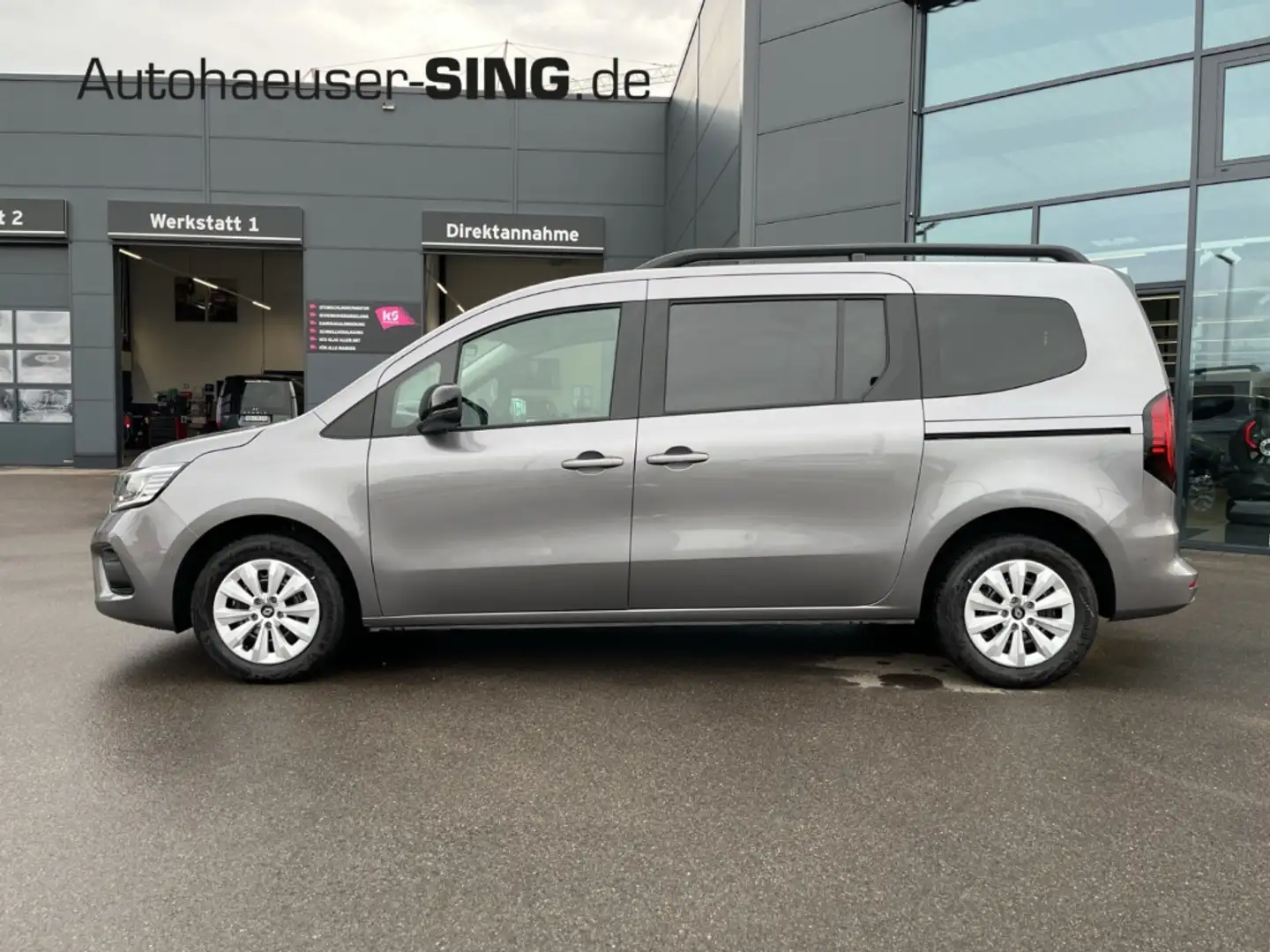 Renault Kangoo Grand Equilibre 7-Sitzer 2 Schiebetüren Grau - 2