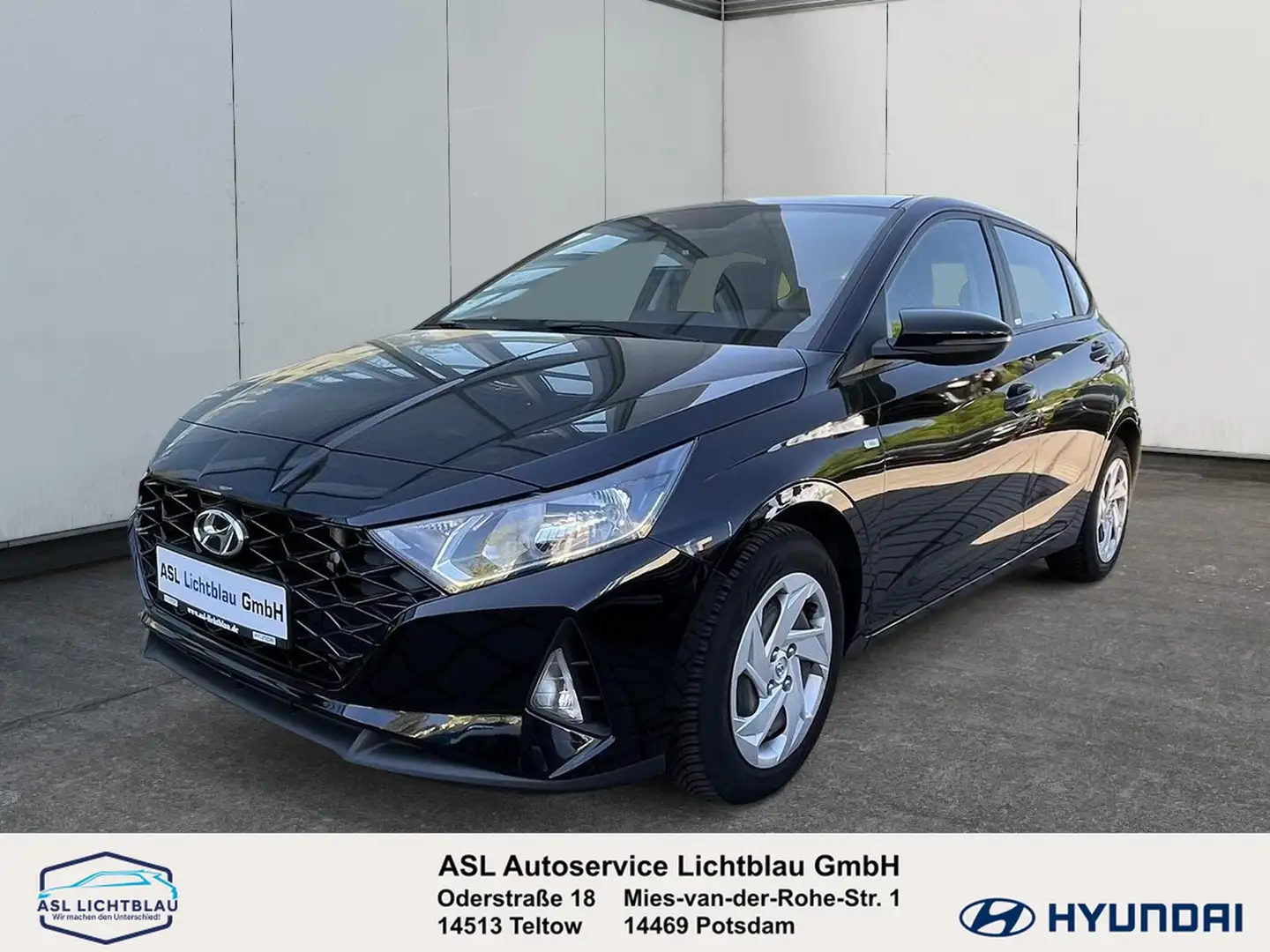 Hyundai i20 1.0 T-Gdi 48V DCT SELECT Funktionspaket 1.0 Чёрный - 1