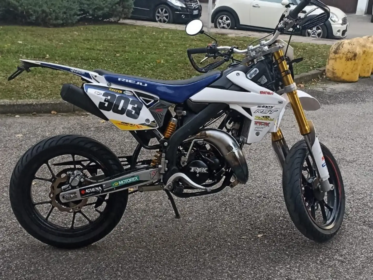 Rieju MRT SM motard 50 Alb - 1