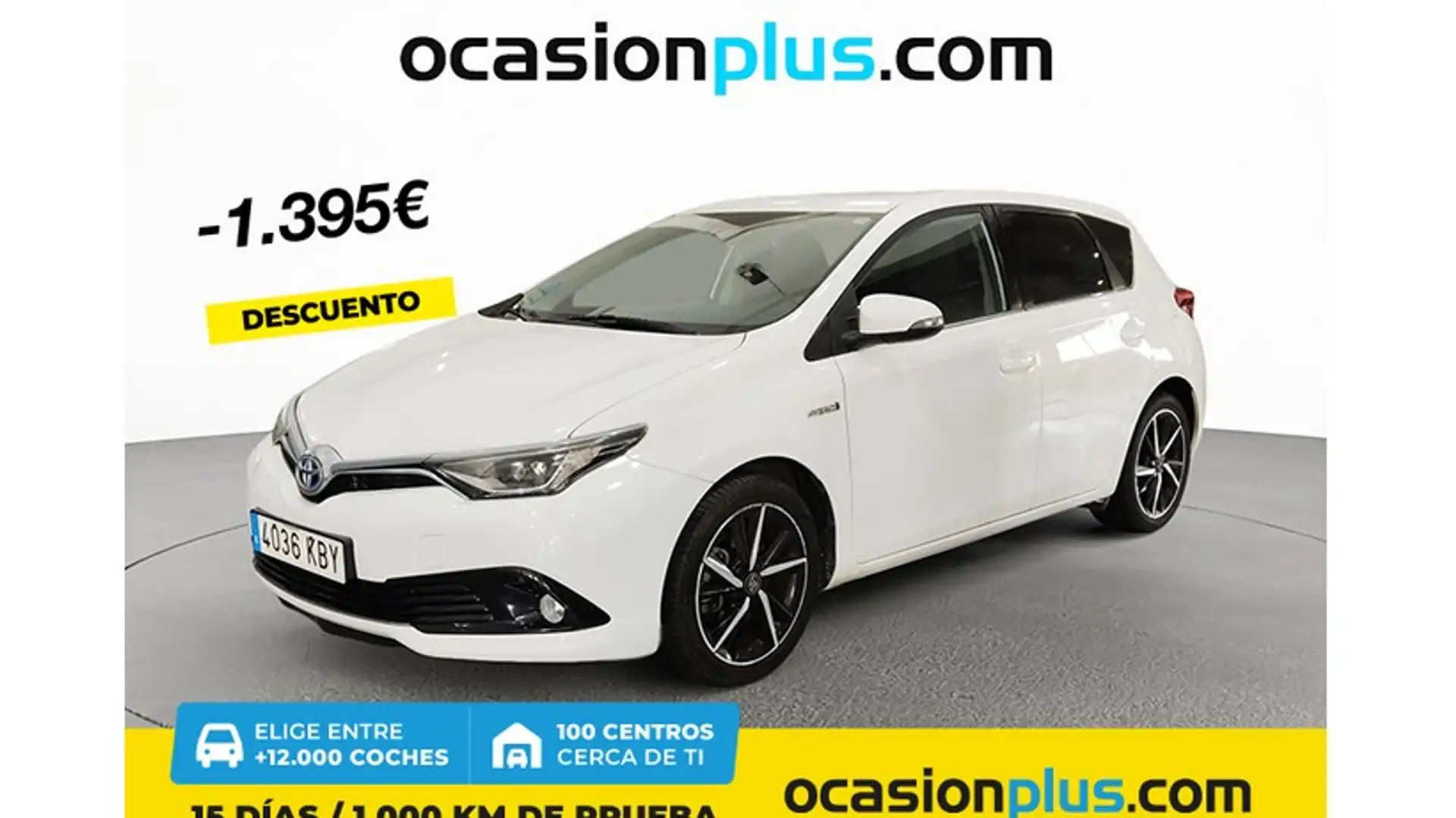Toyota Auris hybrid 140H Feel! Edition Blanco - 1
