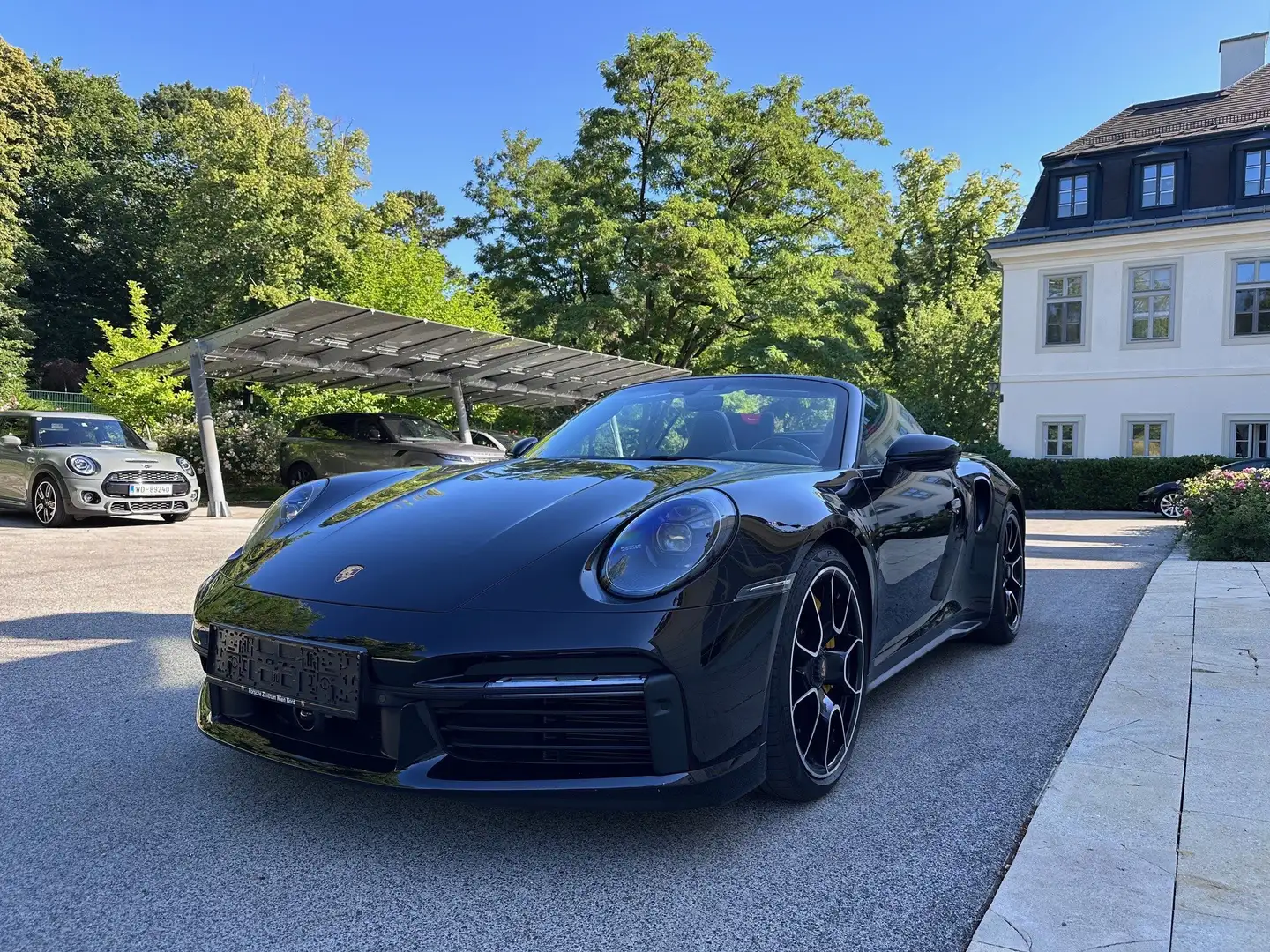 Porsche 911 Turbo S Cabrio Schwarz - 1