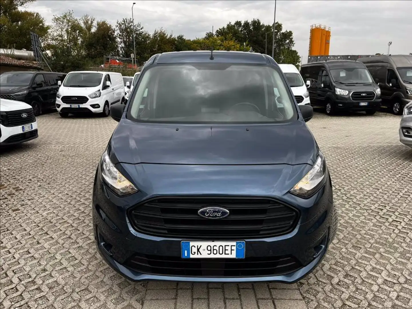 Ford Transit Connect 240 1.5 tdci 100cv Trend L2H1 E6 Bleu - 2