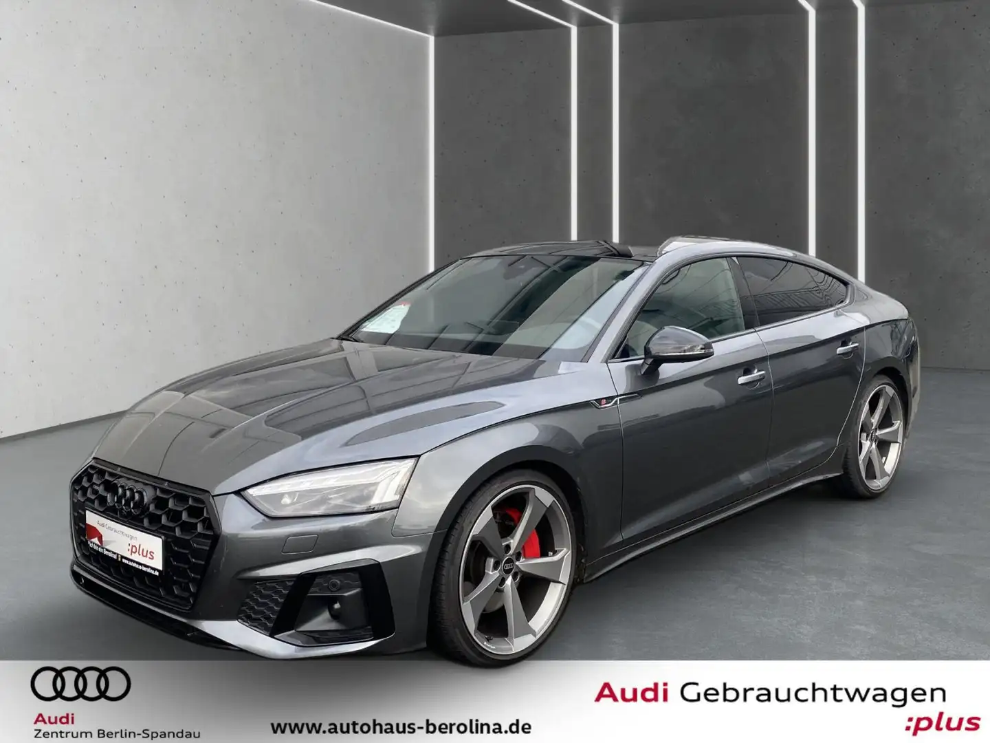 Audi A5 45 TFSI qu. S line S tronic *PANO* Grau - 2