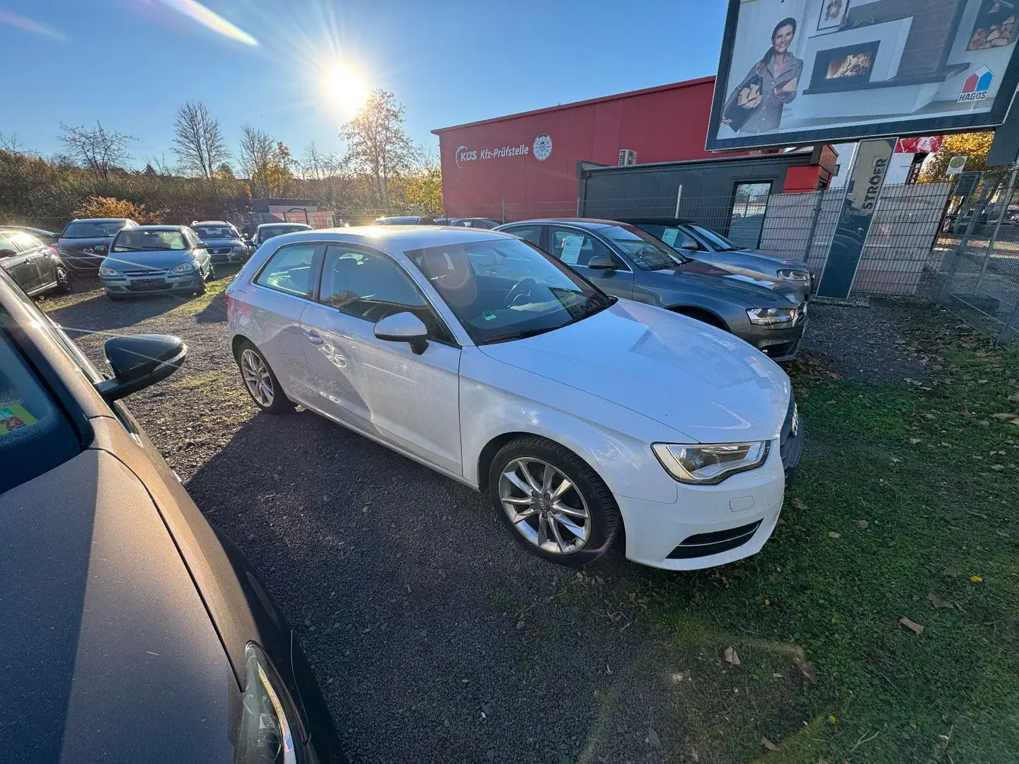 Audi A3 1.4 TFSI Attraction Steuerkette/Insp/Tüv Neu Bílá - 1