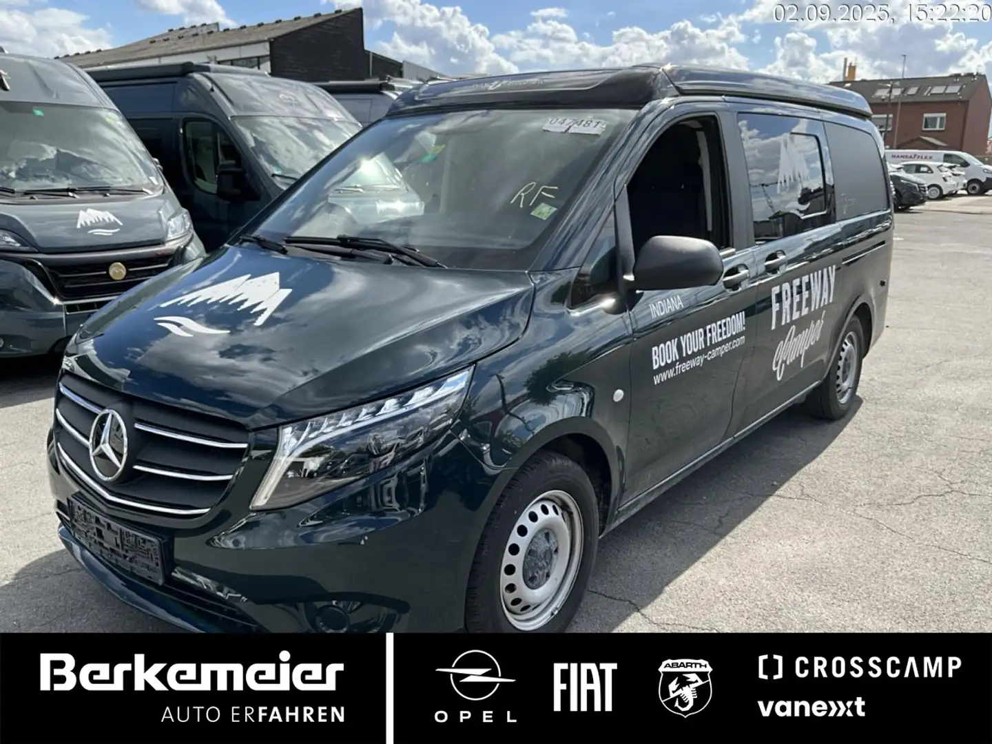 Mercedes-Benz VanTourer Urban Comfort Vito lang *Aufstelldach/AH Grün - 1