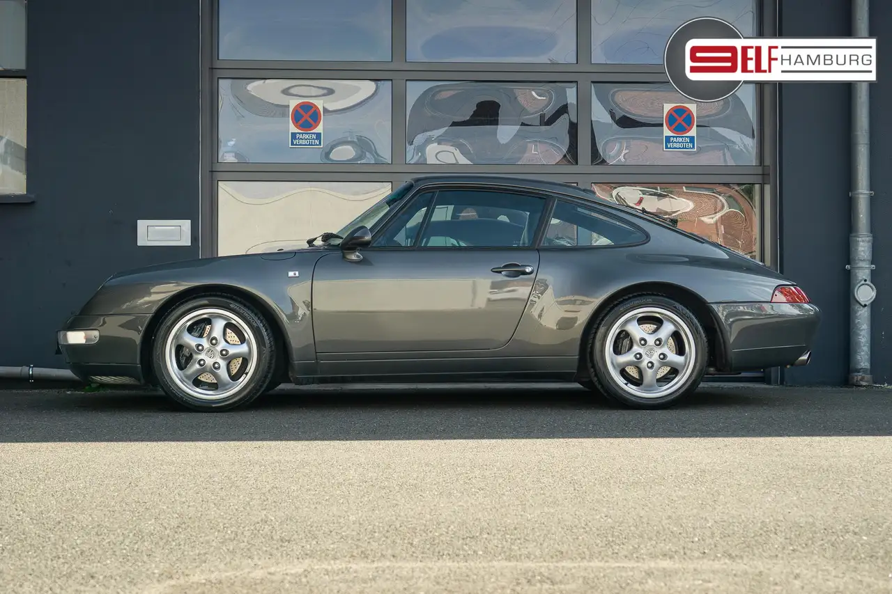 Porsche 993 C2 Schiefermetallic ohne Schiebedach Historie, foto 5