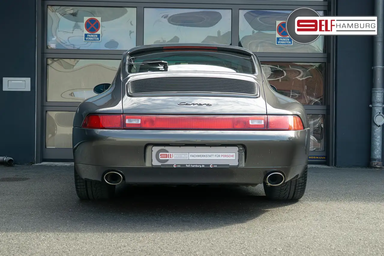 Porsche 993 C2 Schiefermetallic ohne Schiebedach Historie, foto 9