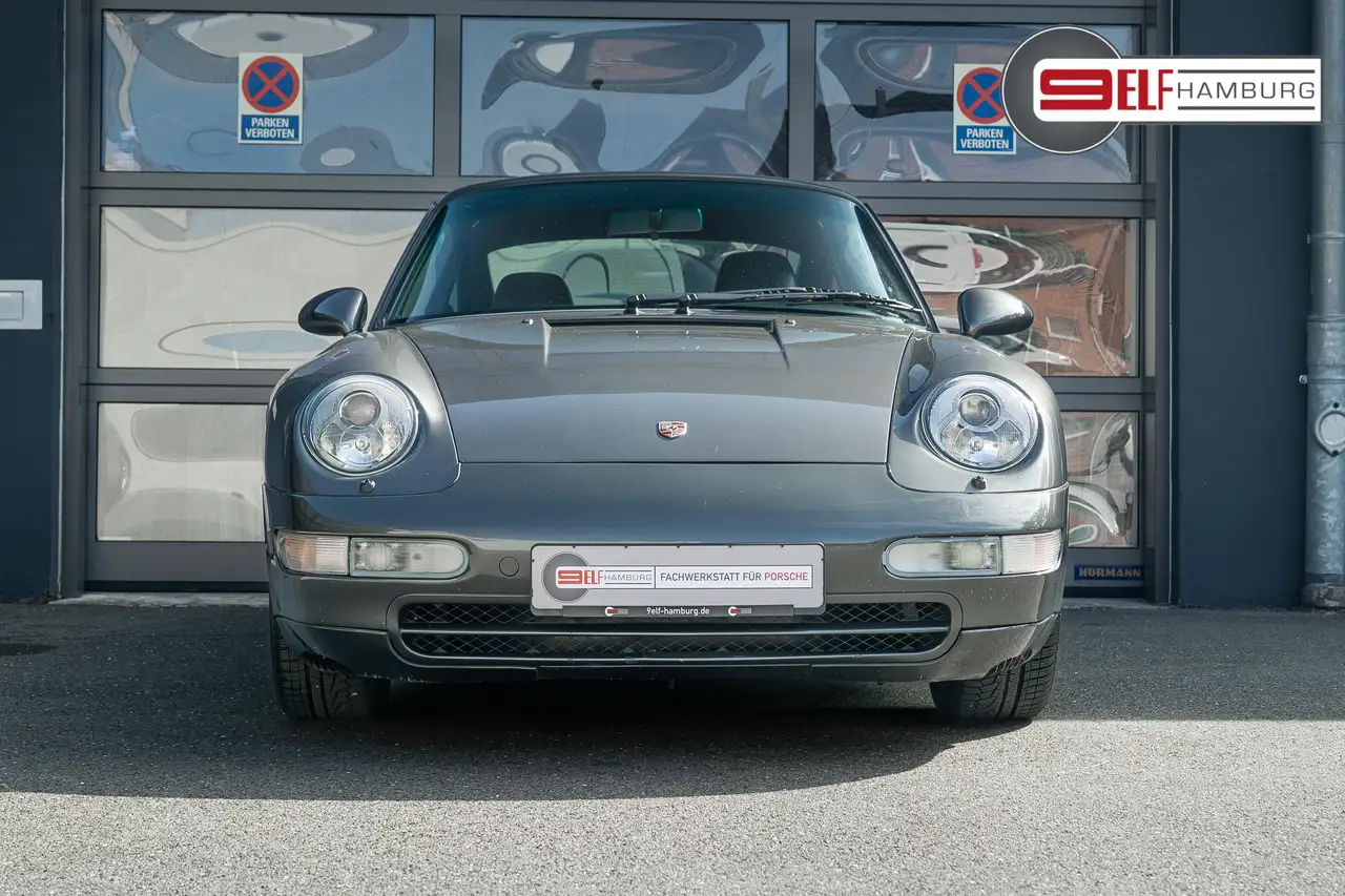Porsche 993 C2 Schiefermetallic ohne Schiebedach Historie, foto 7