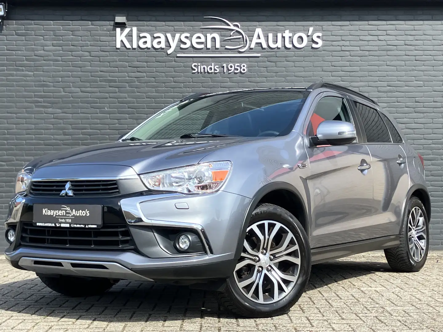 Mitsubishi ASX 1.6 Cleartec Instyle | dealer onderhouden | leder Grijs - 1
