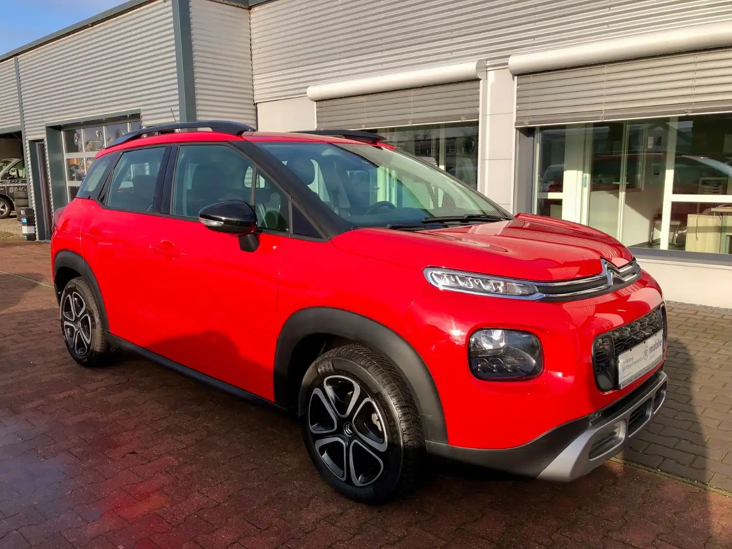 Citroen C3 Aircross Feel/Tempomat/PDC/Klima Rood - 1