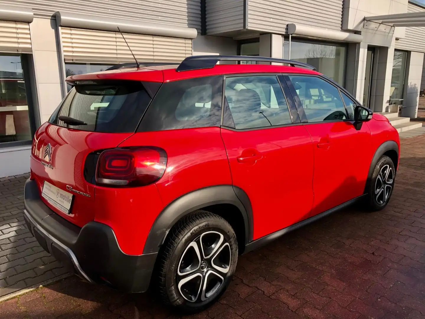 Citroen C3 Aircross Feel/Tempomat/PDC/Klima Rood - 2