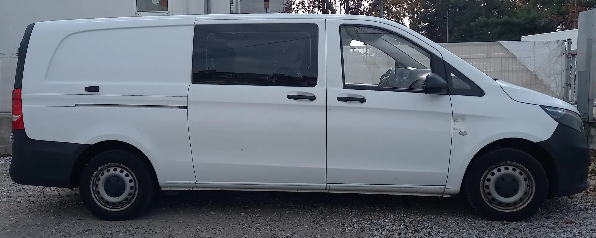 Mercedes-Benz Vito 114 CDI Mixto Extralang Weiß - 2