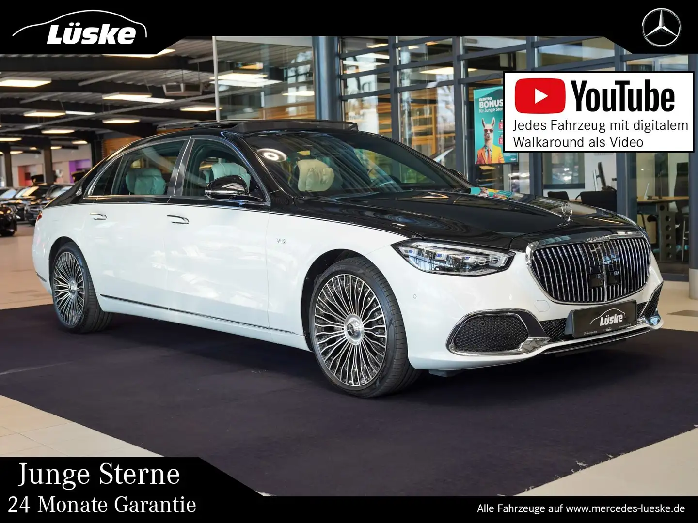 Mercedes-Benz S 680 S 680 Maybach High-End Interieur-Paket 344.559,- Weiß - 1