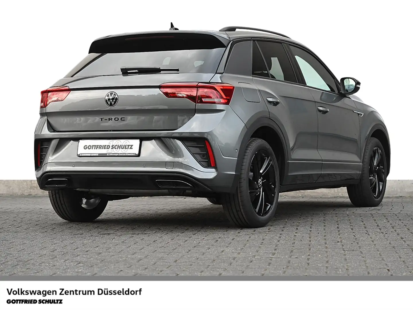 Volkswagen T-Roc R-LINE DSG 1.5 L TSI 110 KW Black Style Digital Co Grau - 2