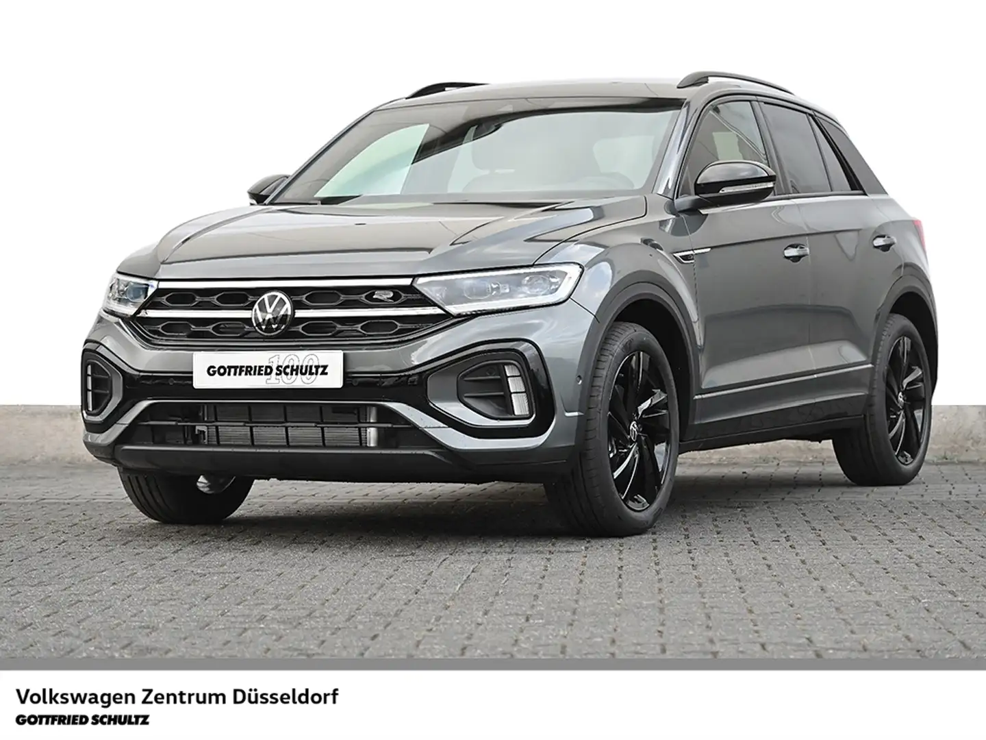 Volkswagen T-Roc R-LINE DSG 1.5 L TSI 110 KW Black Style Digital Co Grau - 1