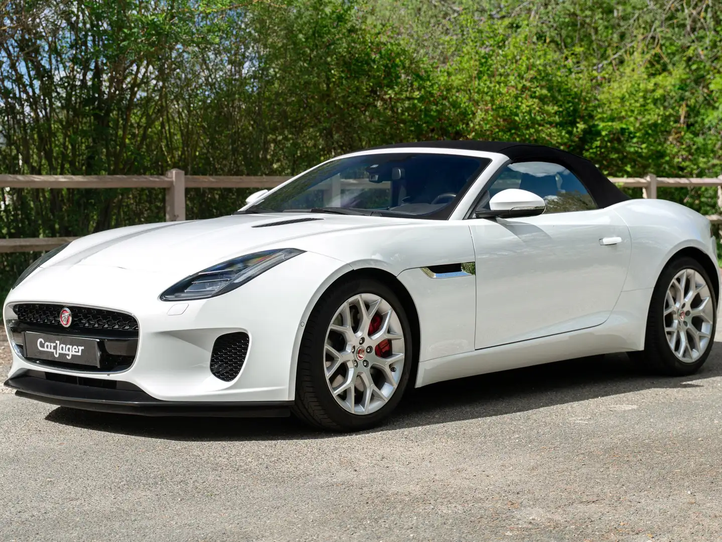 Jaguar F-Type F-Type Cabriolet V6 3L 380 ch BVA8 Fehér - 2