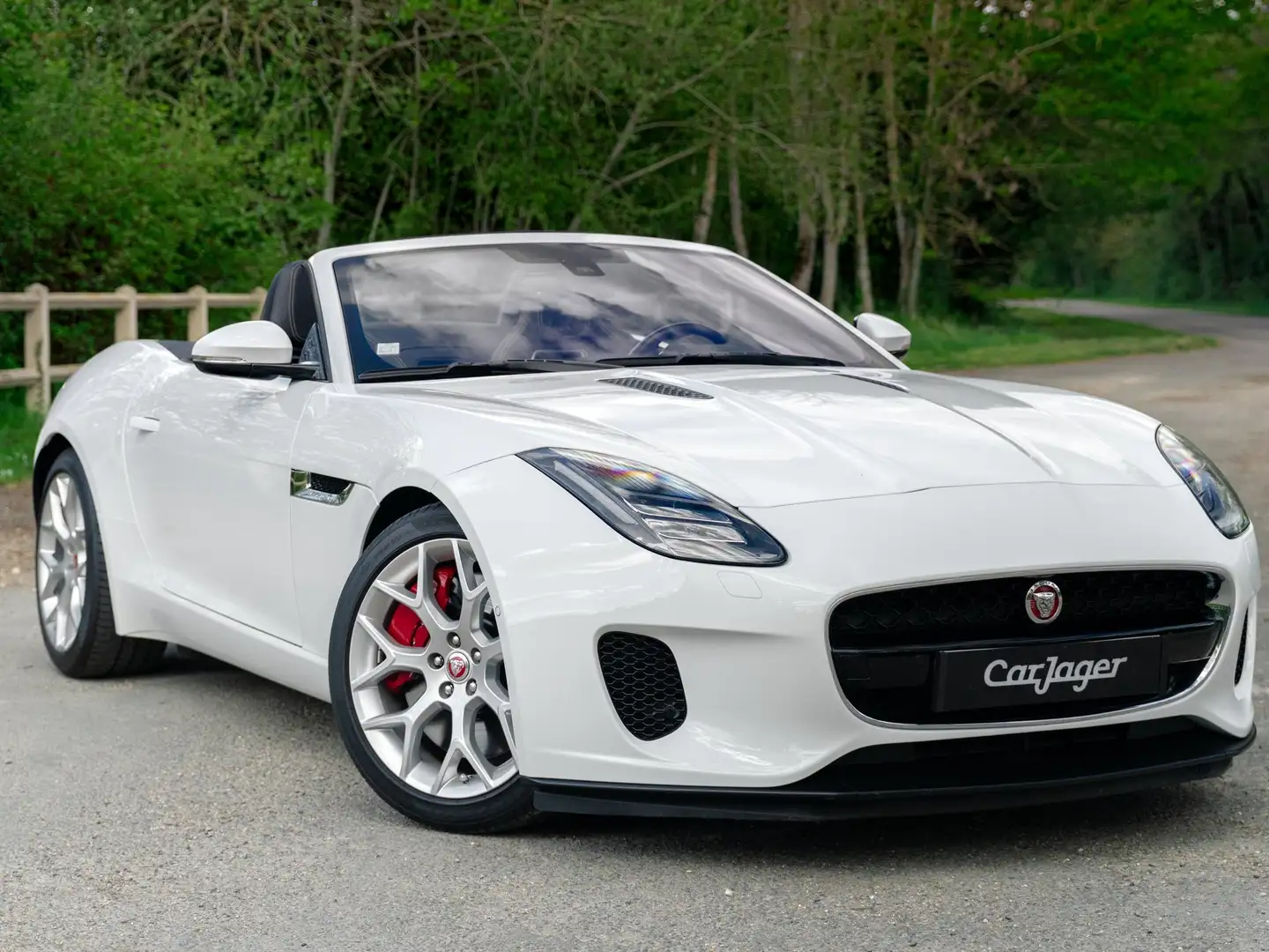 Jaguar F-Type F-Type Cabriolet V6 3L 380 ch BVA8 Fehér - 1