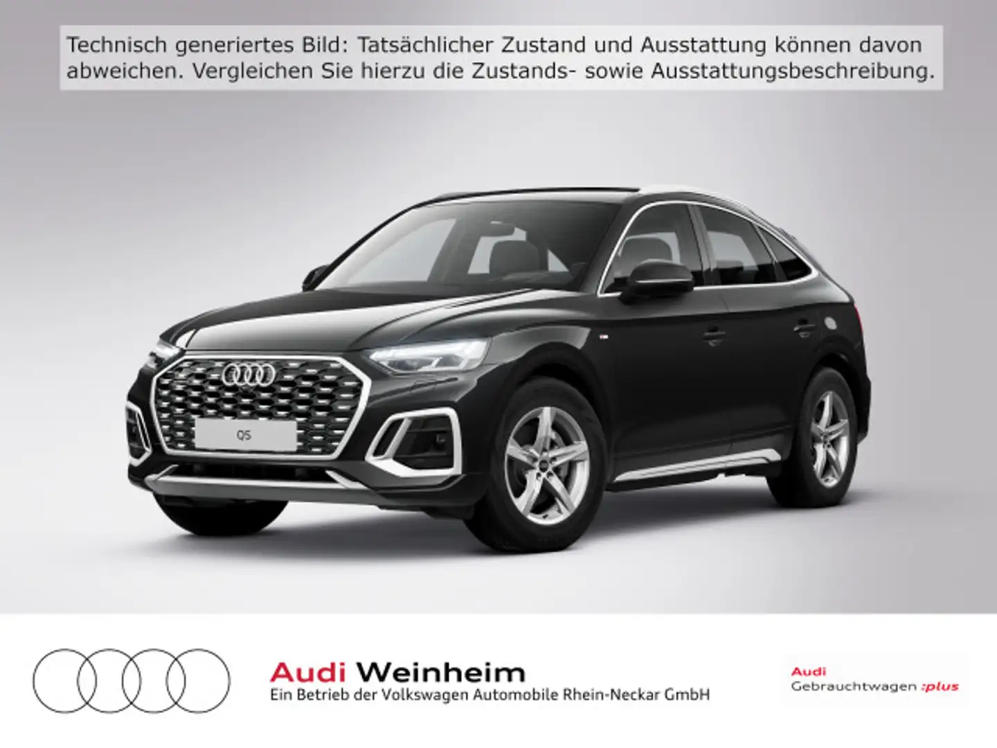 Audi Q5 40 TDI S line quattro Pano B&O LED Schwarz - 2