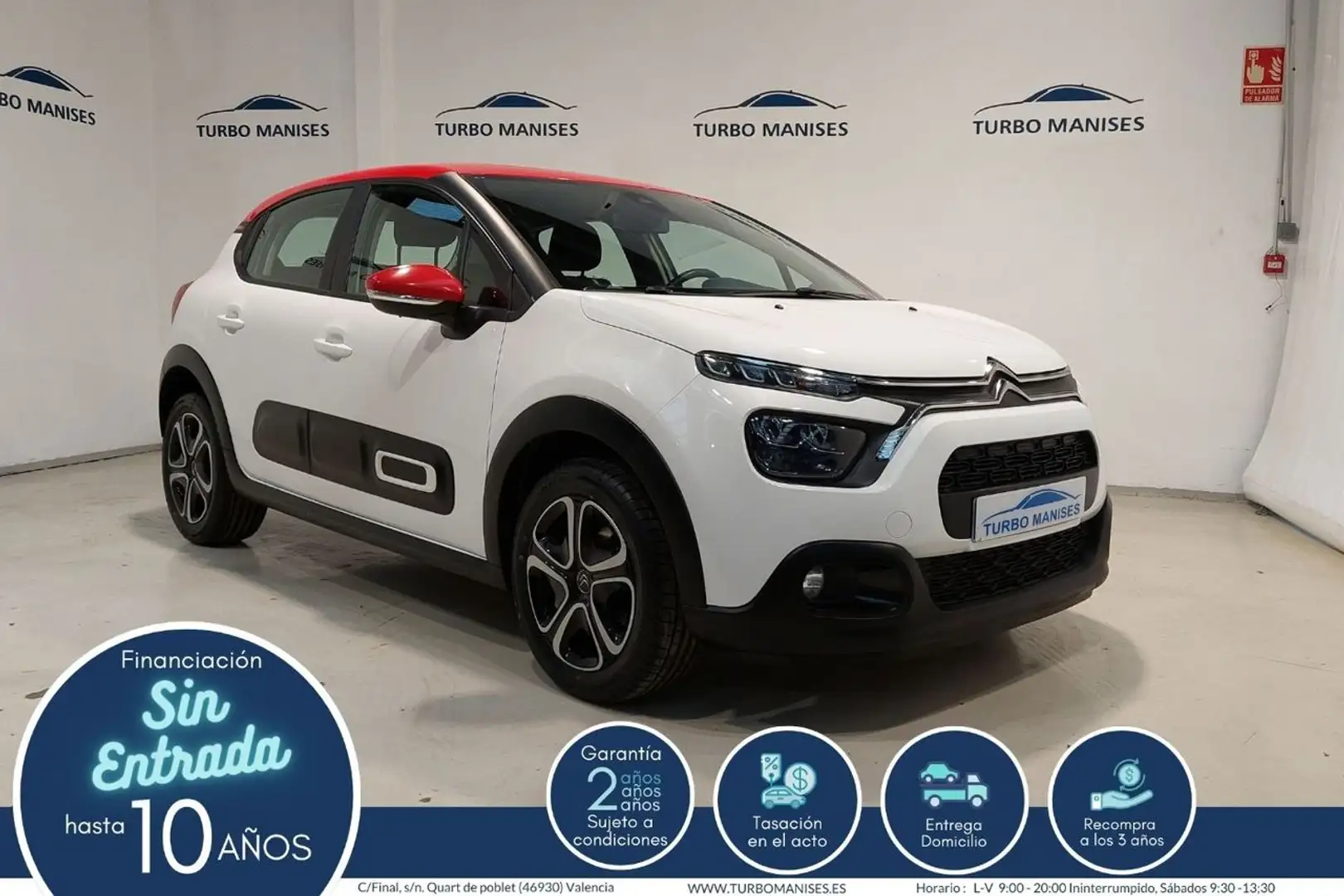 Citroen C3 1.2 PureTech S&S Feel Pack 83 Blanco - 1