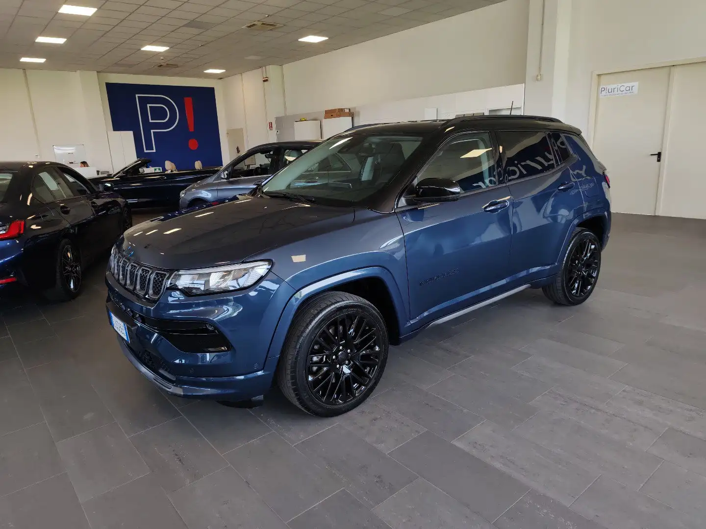 Jeep Compass 1.3 T4 240cv PHEV AT6 4xe S Navi Pelle FariLED Blau - 1