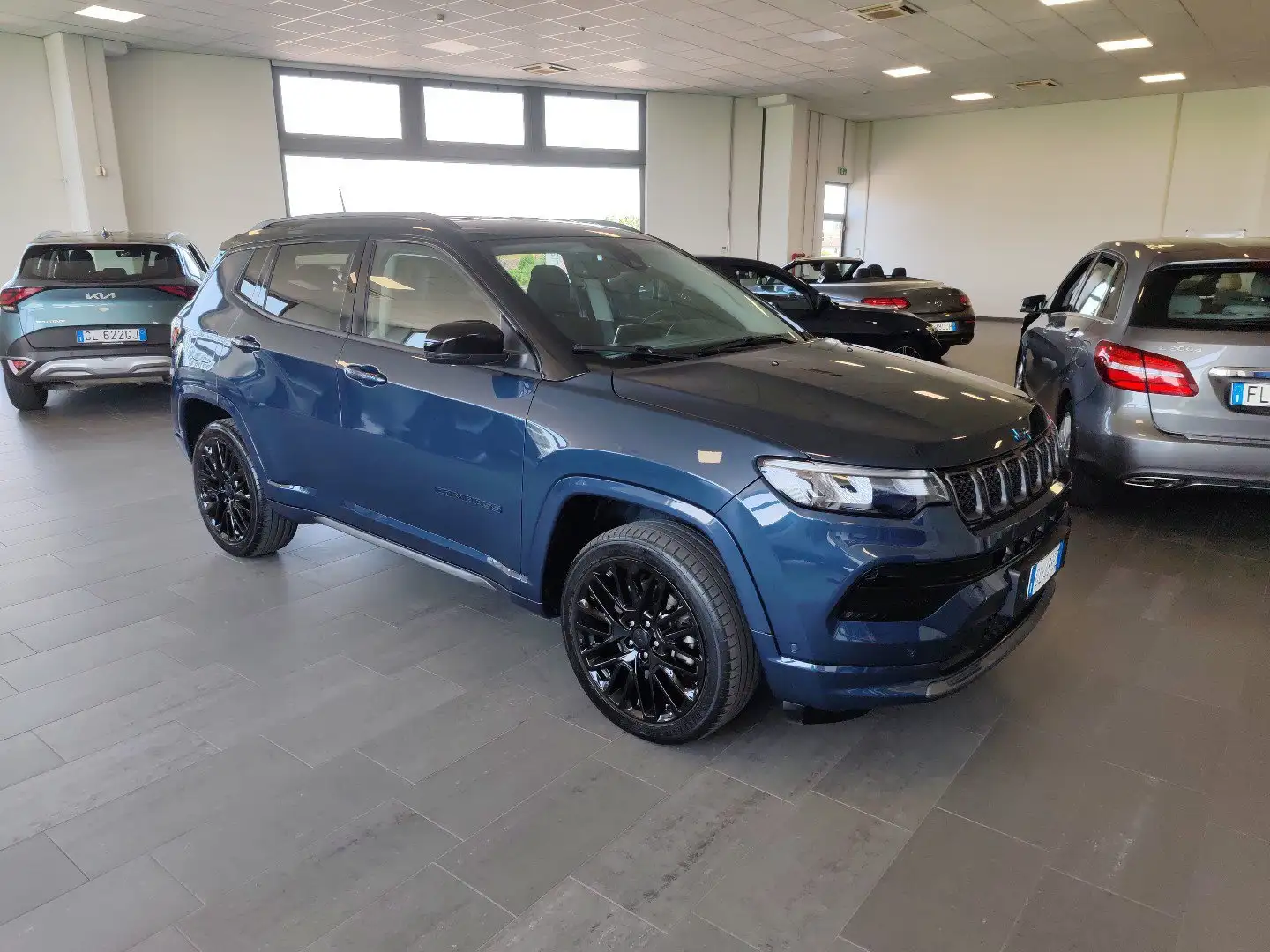 Jeep Compass 1.3 T4 240cv PHEV AT6 4xe S Navi Pelle FariLED Blau - 2