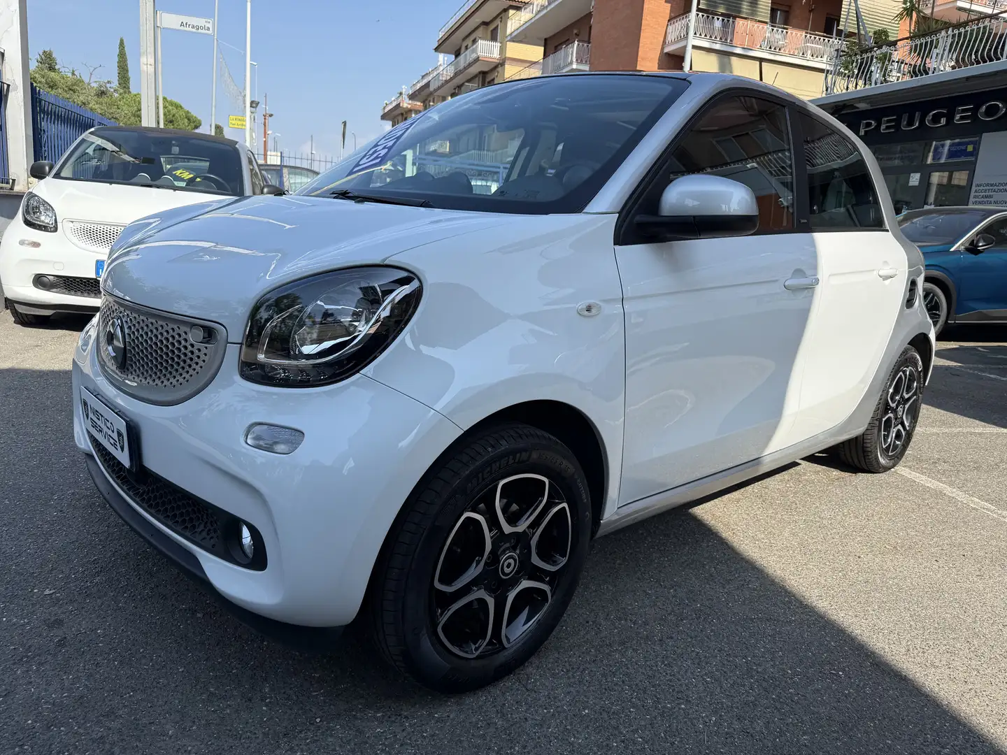 smart forFour Forfour 0.9 t Passion 90cv twinamic my18 Bianco - 1