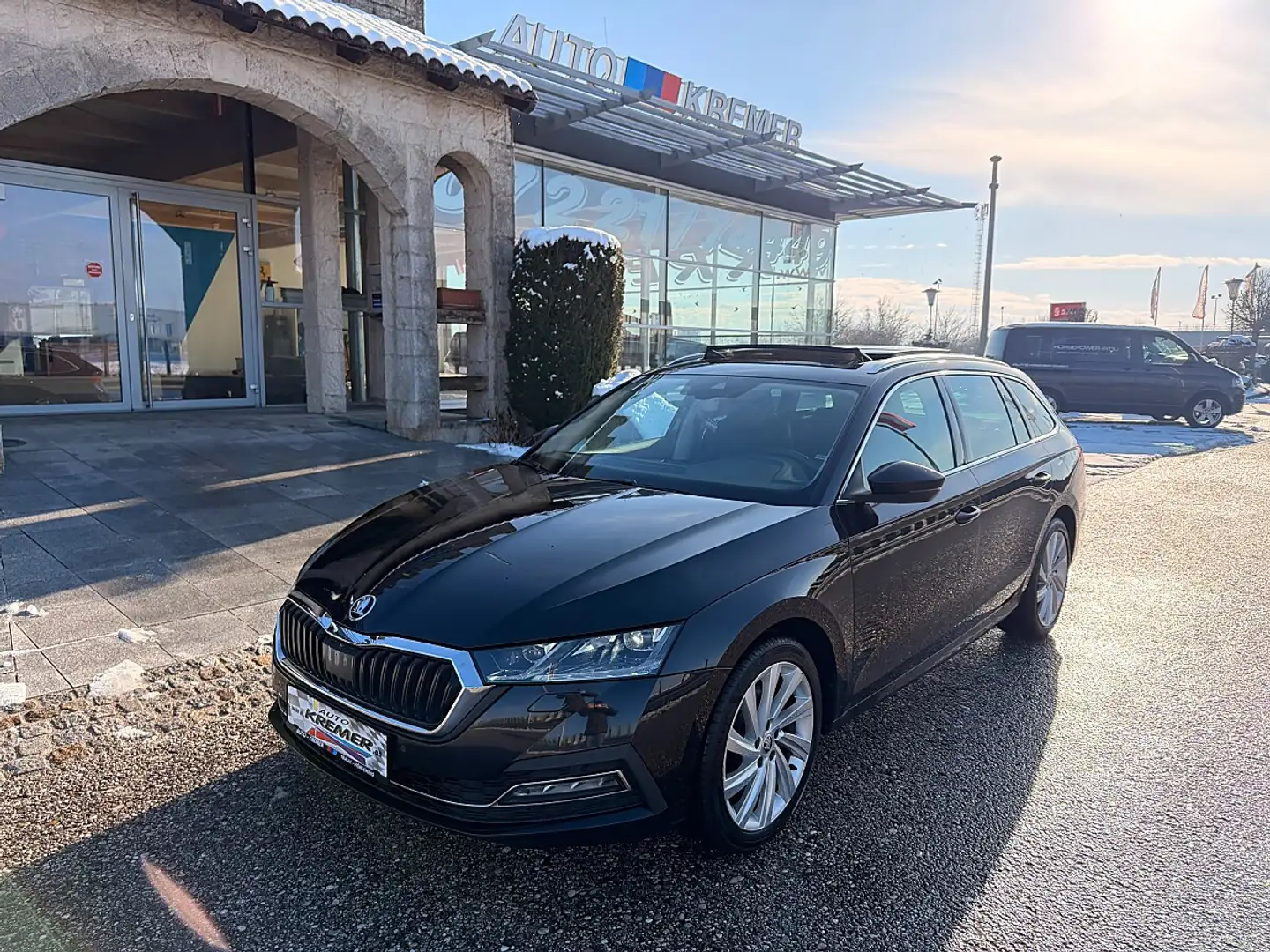 Skoda Octavia Combi 2,0 TDI 4x4 Style DSG/1.BESITZ/VIRTUAL-C.... Schwarz - 2