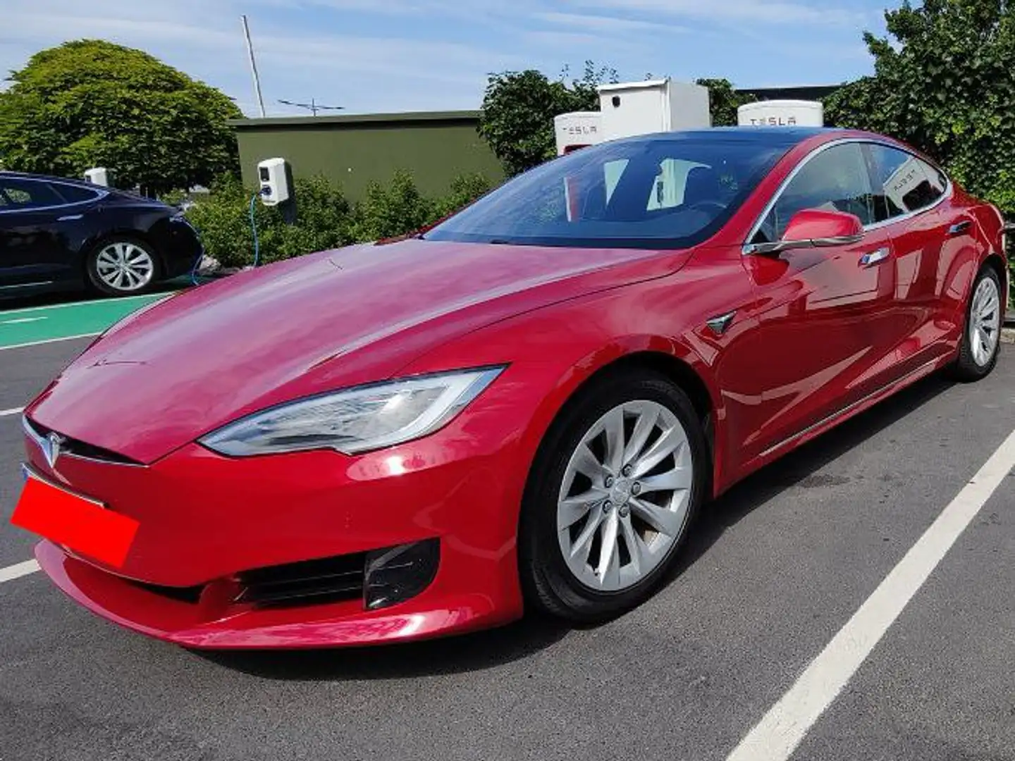 Tesla Model S 60 DM Supercharge gratuite à vie Red - 1