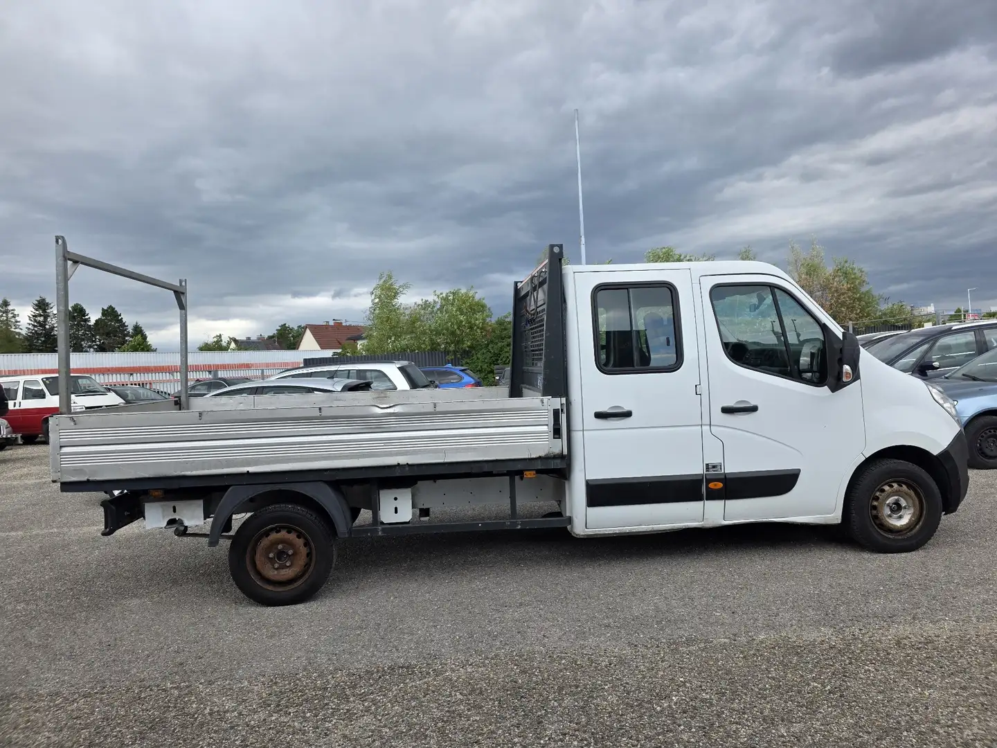 Opel Movano Plattf. L1H1 2,3 CDTI 3,5t Weiß - 2
