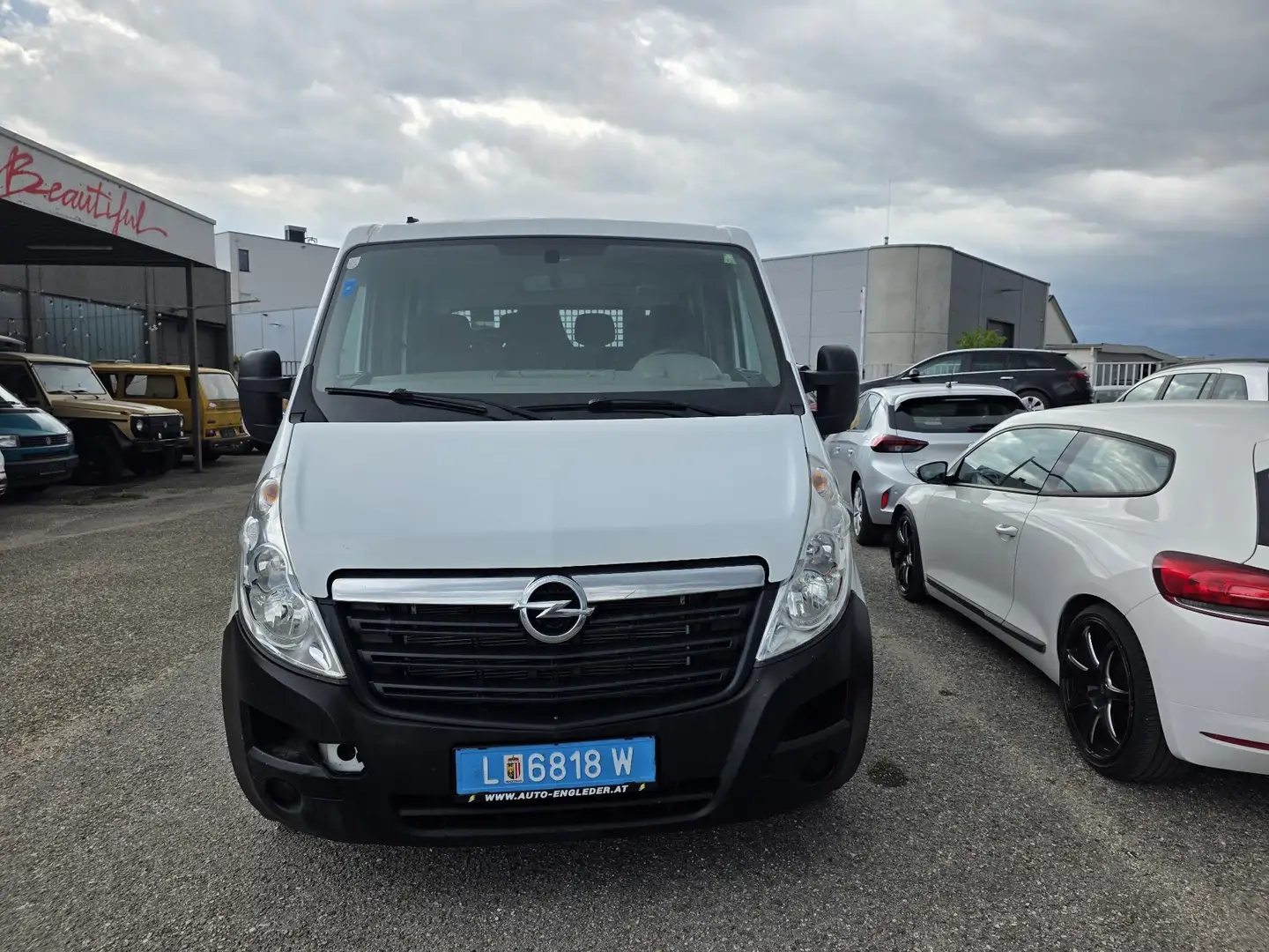 Opel Movano Plattf. L1H1 2,3 CDTI 3,5t Weiß - 1