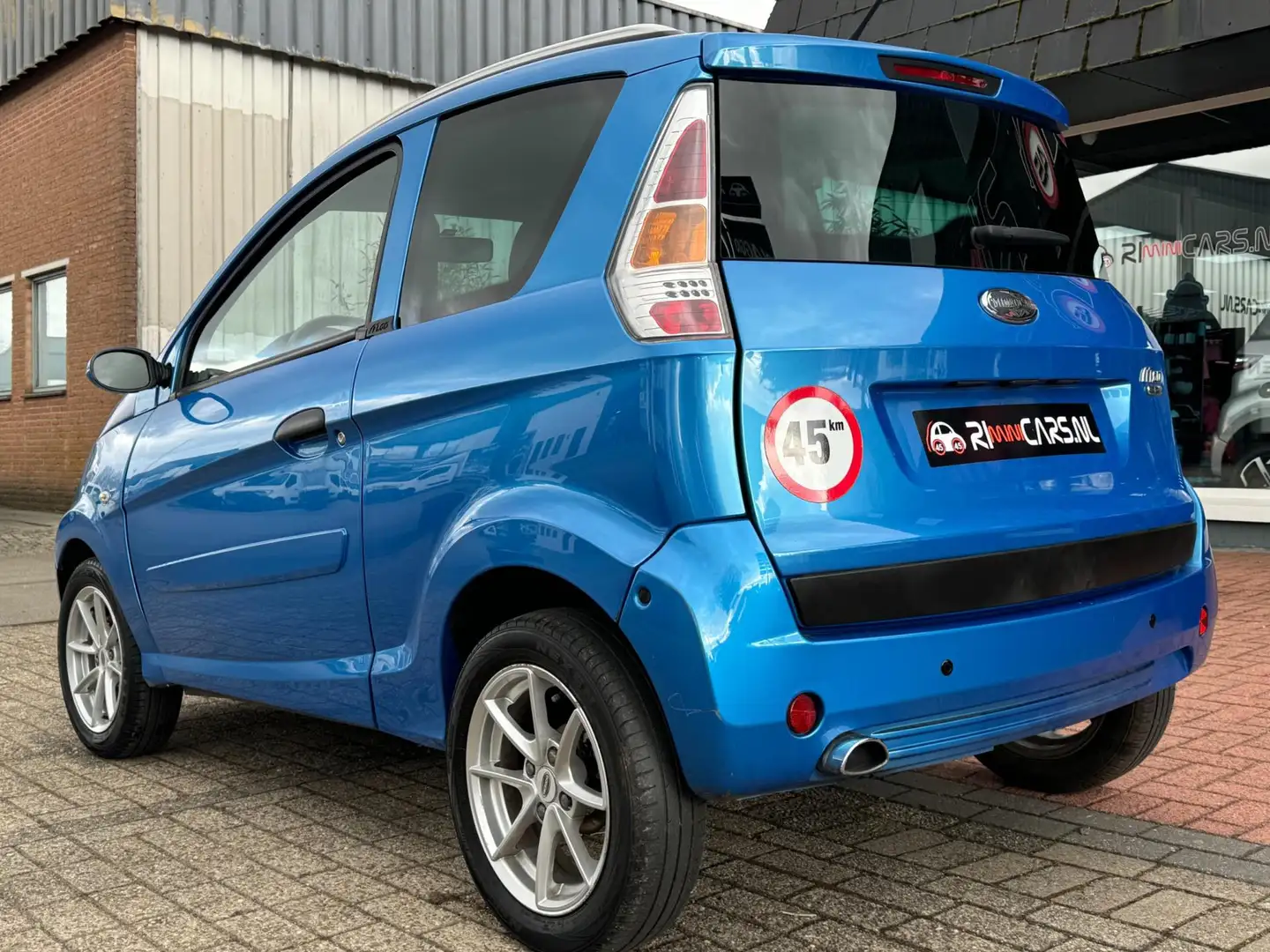 Microcar M.Go Brommobiel SXI DCI | 2012 | Hoge instap 45km auto Albastru - 2