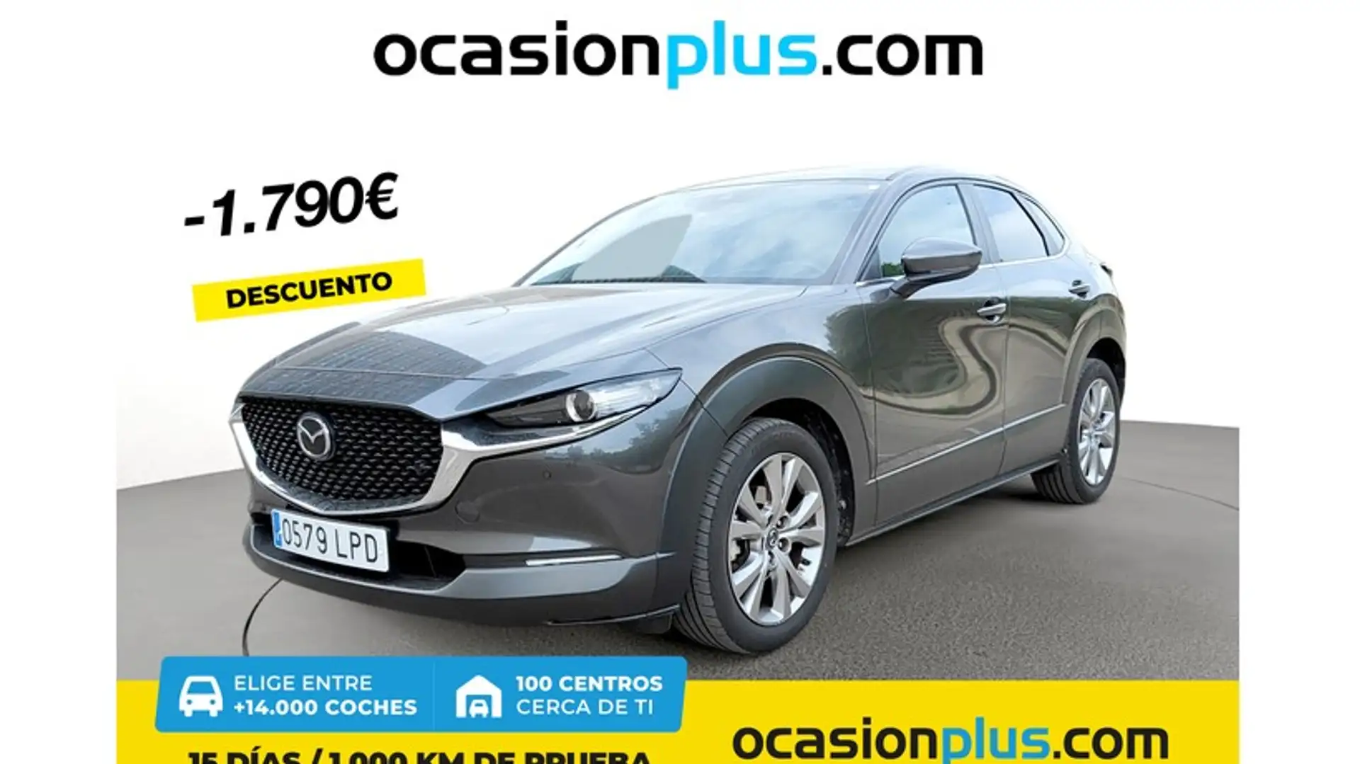 Mazda CX-30 2.0 Skyactiv-G Evolution 2WD Aut. 90kW Gris - 1