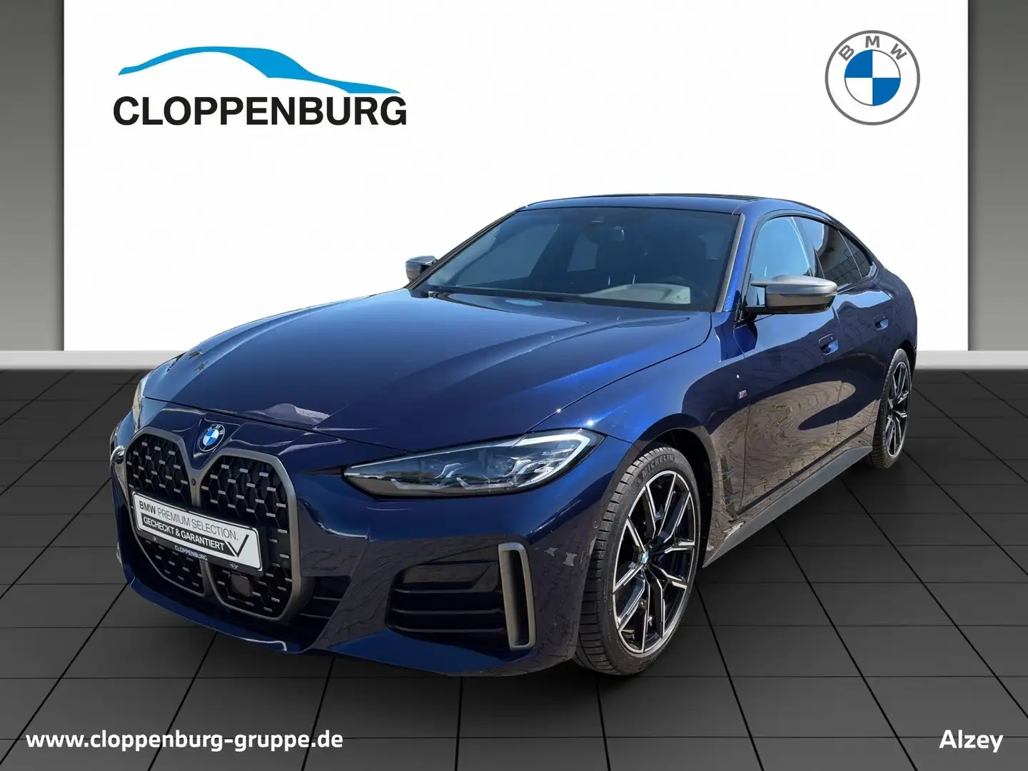 BMW 440 M440i xDrive Gran Coupé  AHK+LED+SHZ+Komfortzg. Blauw - 1