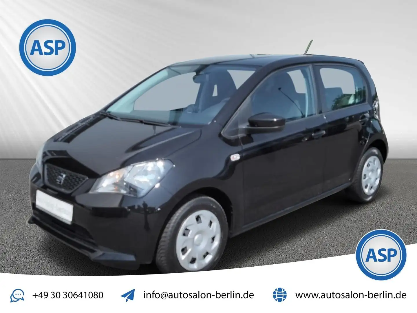 SEAT Mii Style KLIMA Schwarz - 1