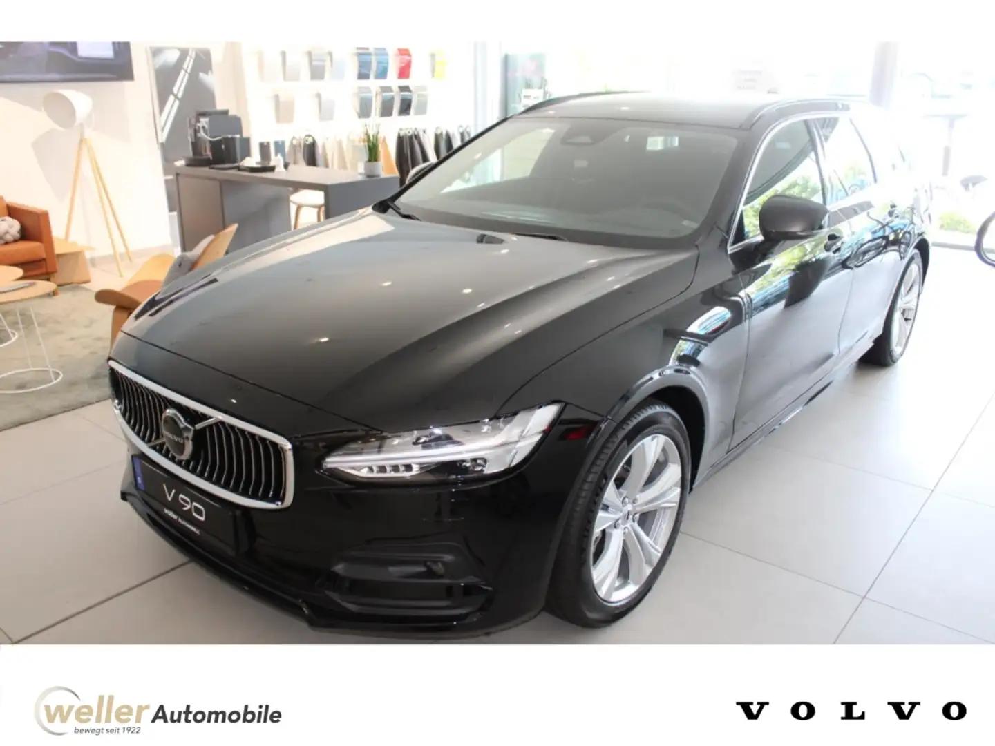 Volvo V90 B4 Benzin Core Voll-LED Blis Rückfahrkamera Lenkra Schwarz - 1