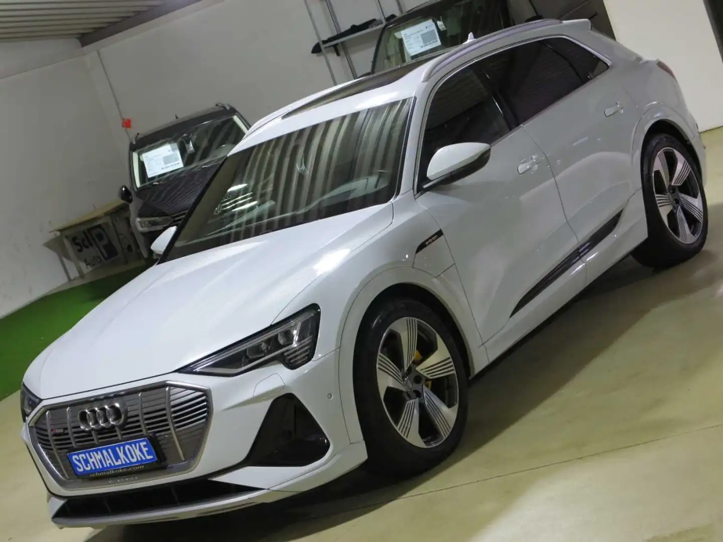 Audi e-tron 55 quattro S line Leder eSAD Navi LM21 White - 2