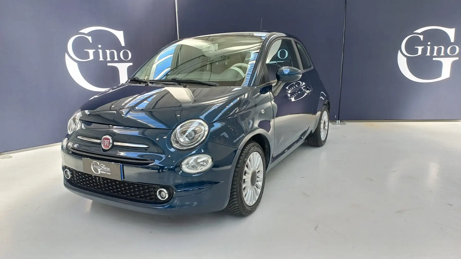 Fiat 500 1.2 Lounge 69cv Blu/Azzurro - 1