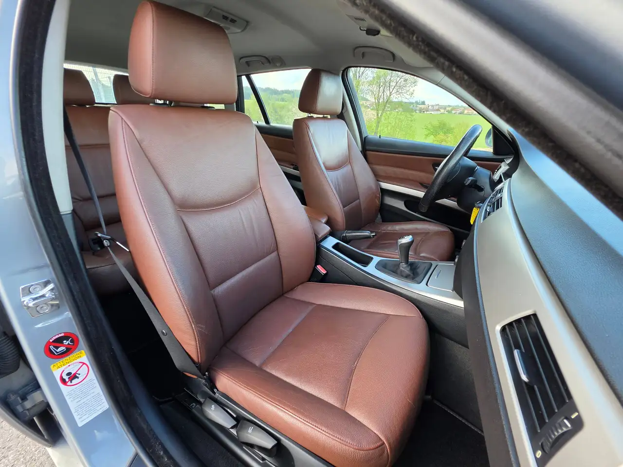 BMW 320 d Braun Leder – Bild 12