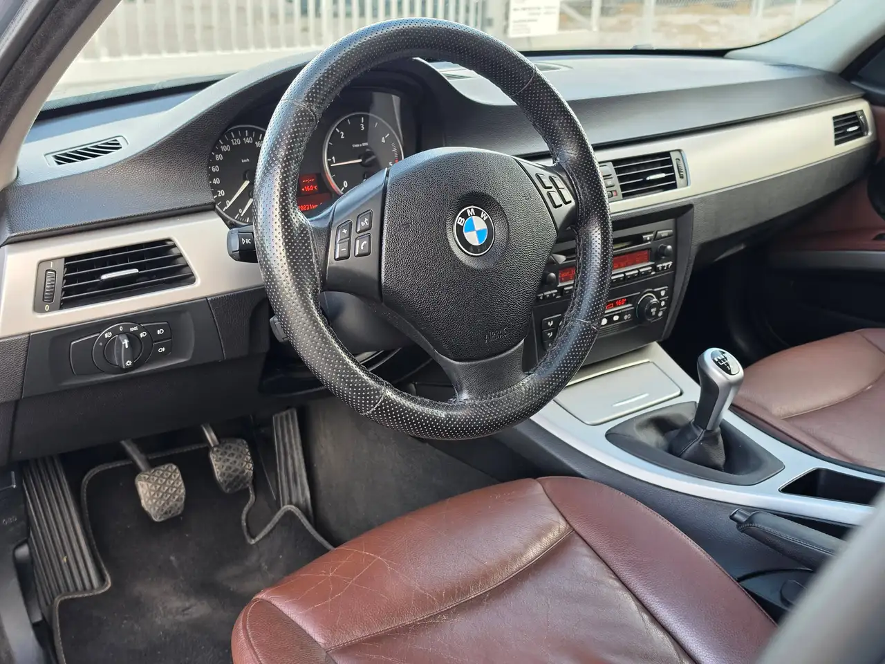 BMW 320 d Braun Leder – Bild 11