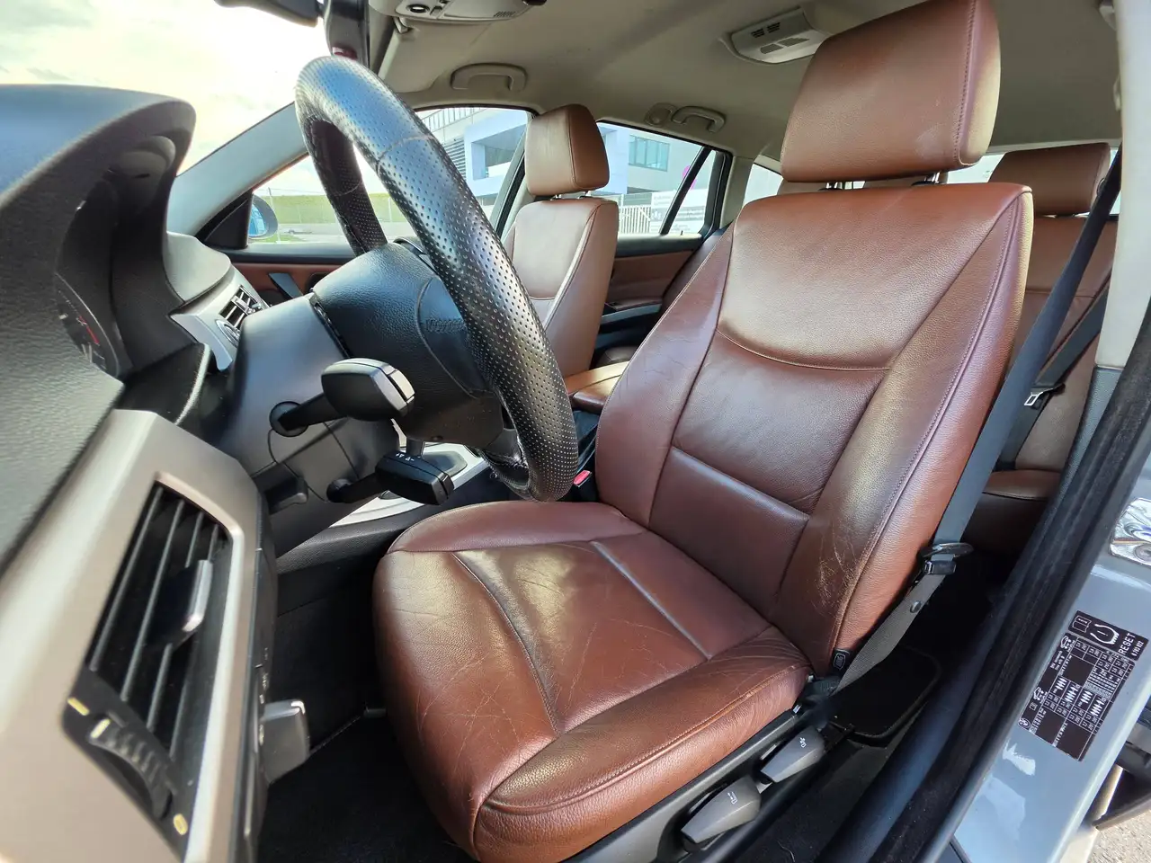 BMW 320 d Braun Leder – Bild 9